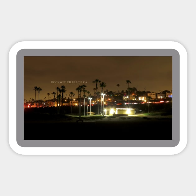 Dockweiler Beach, CA Sticker by supernova23